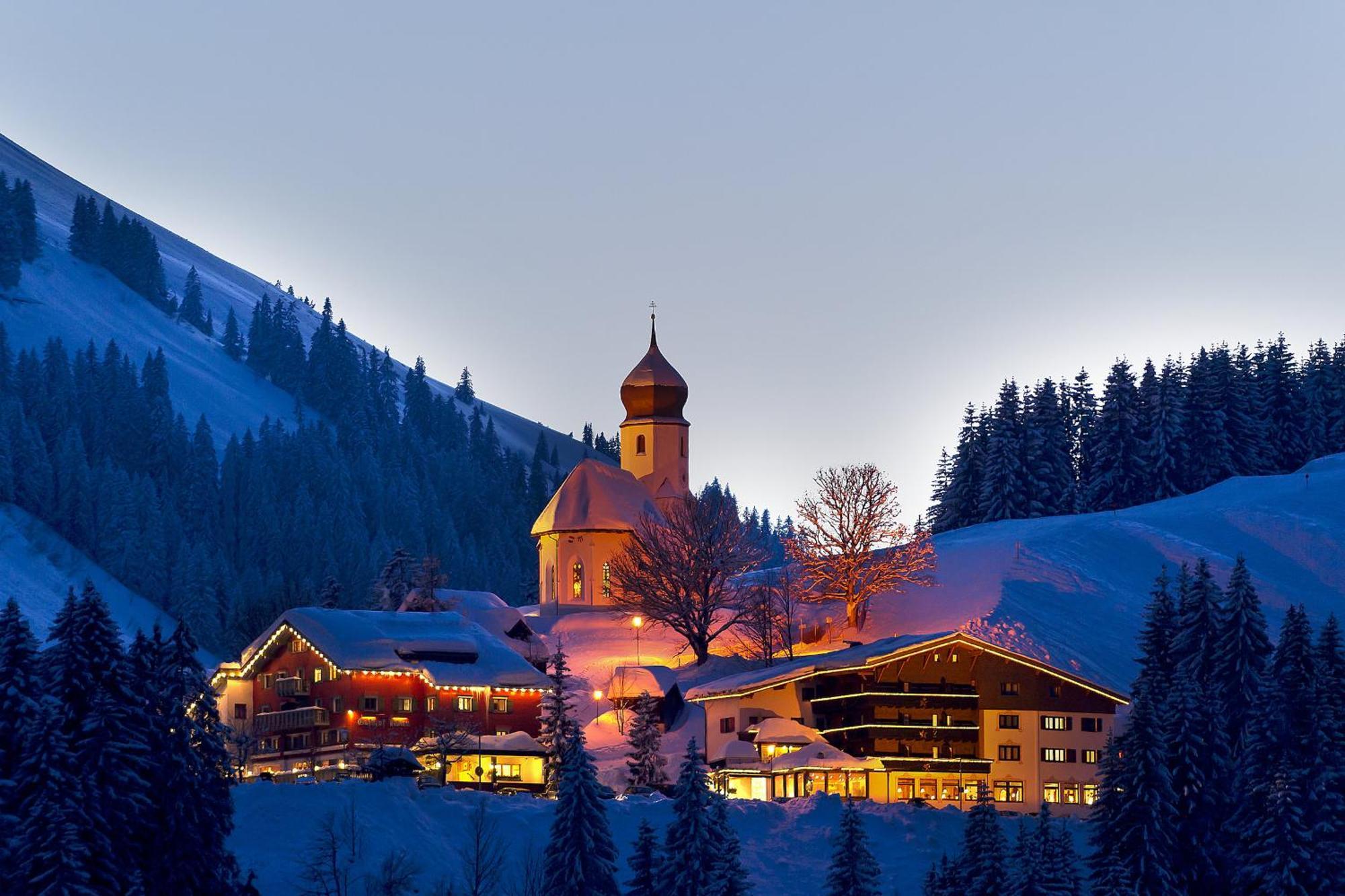 Gasthaus Ursprung Damuels Esterno foto